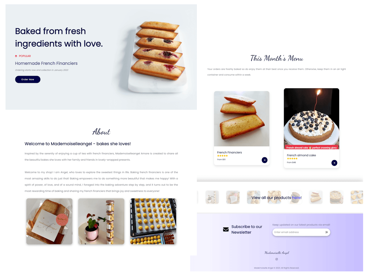 Storefront catalogue